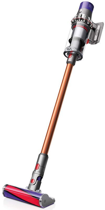 картинка Ручной беспроводной вертикальный Dyson V10 Cyclone Absolute, коричневый/серый от маркетплейса TEMA.shop