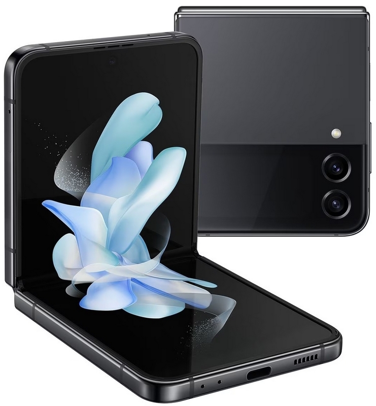 картинка Складной смартфон Samsung Galaxy Z Flip 4 128 ГБ, графитовый от маркетплейса TEMA.shop