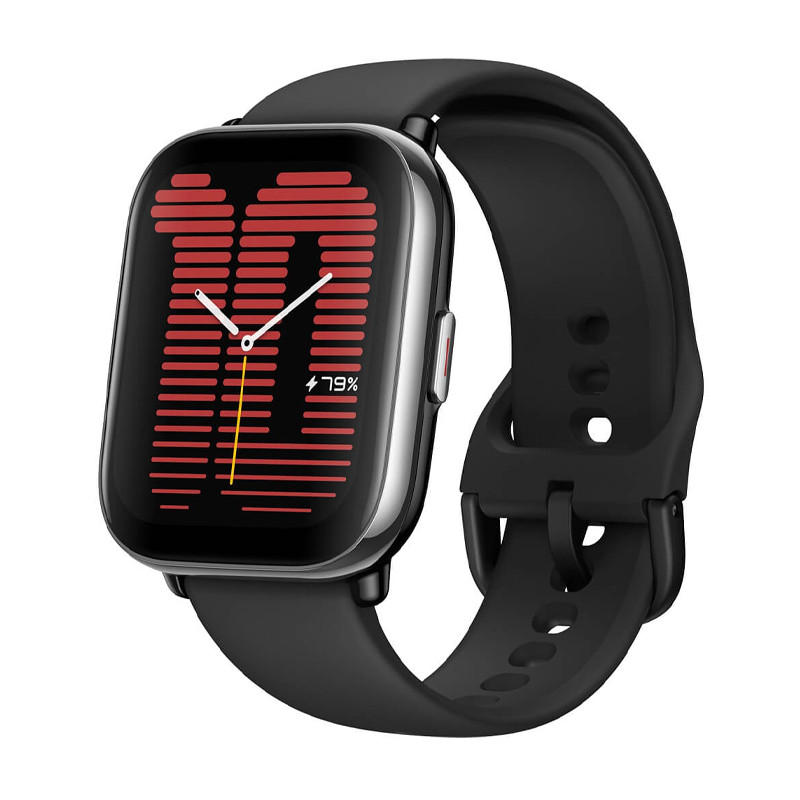 картинка Xiaomi Amazfit Active, 42 мм, цвет корпуса черный от маркетплейса TEMA.shop