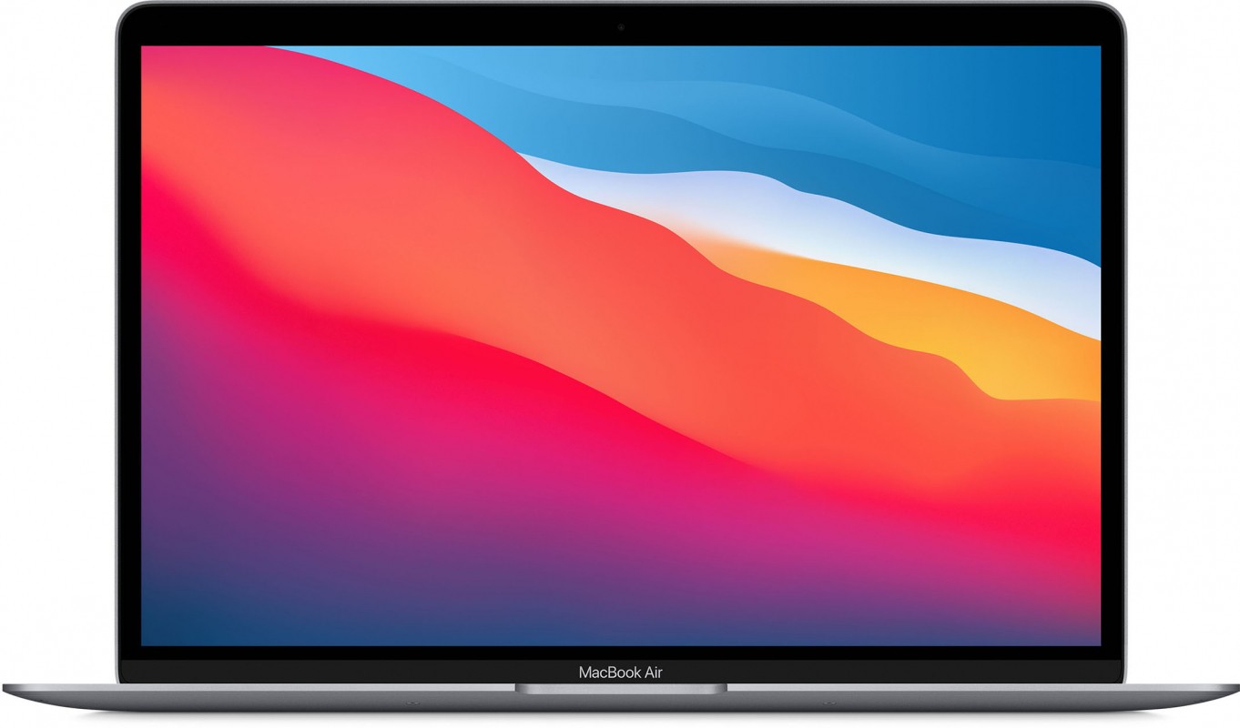 картинка Apple MacBook Air 13,3" (M1, 2020) 16 ГБ RAM, 512 ГБ SSD, серый космос от маркетплейса TEMA.shop