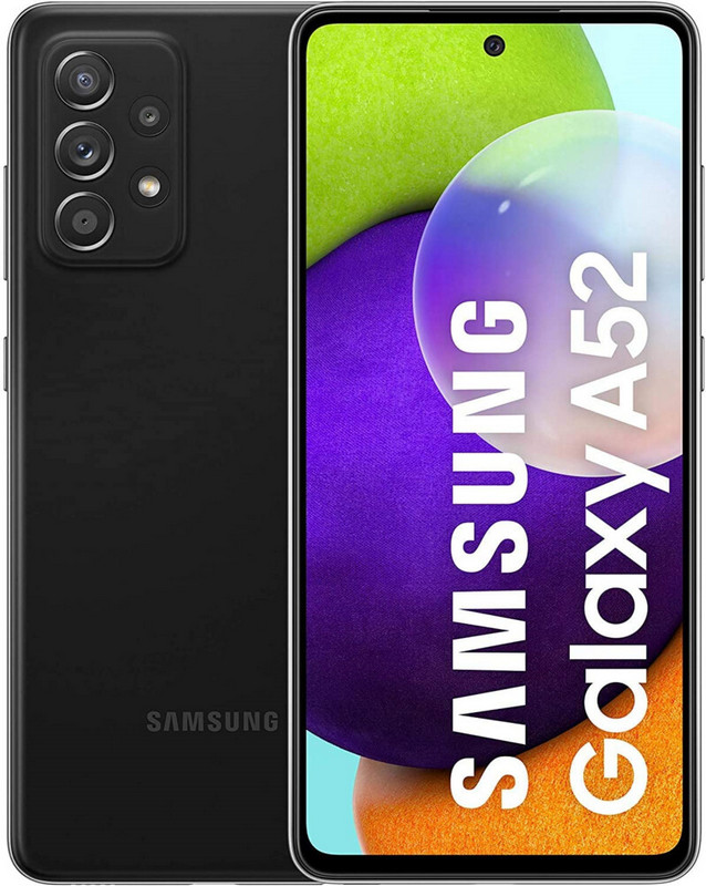 картинка Samsung Galaxy A52 128 ГБ, черный от маркетплейса TEMA.shop