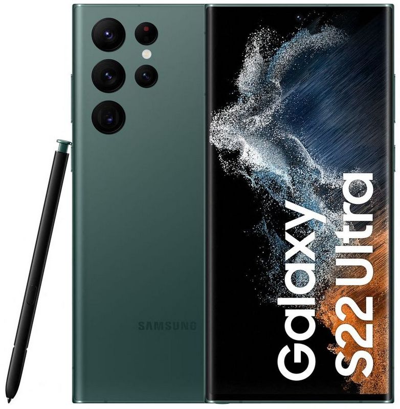 картинка Samsung Galaxy S22 Ultra 128 ГБ, зеленый от маркетплейса TEMA.shop