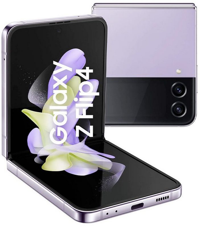 картинка Складной смартфон Samsung Galaxy Z Flip 4 256 ГБ, лавандовый от маркетплейса TEMA.shop