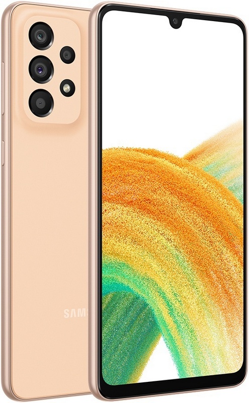 картинка Samsung Galaxy A33 5G 128 ГБ, оранжевый от маркетплейса TEMA.shop