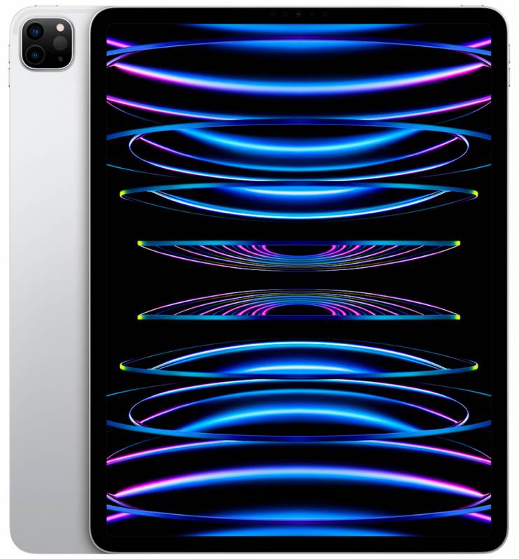 картинка Apple iPad Pro 12,9" (2022) Wi-Fi 128 ГБ, серебристый от маркетплейса TEMA.shop