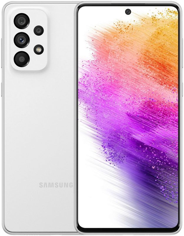 картинка Samsung Galaxy A73 5G 256 ГБ, белый от маркетплейса TEMA.shop