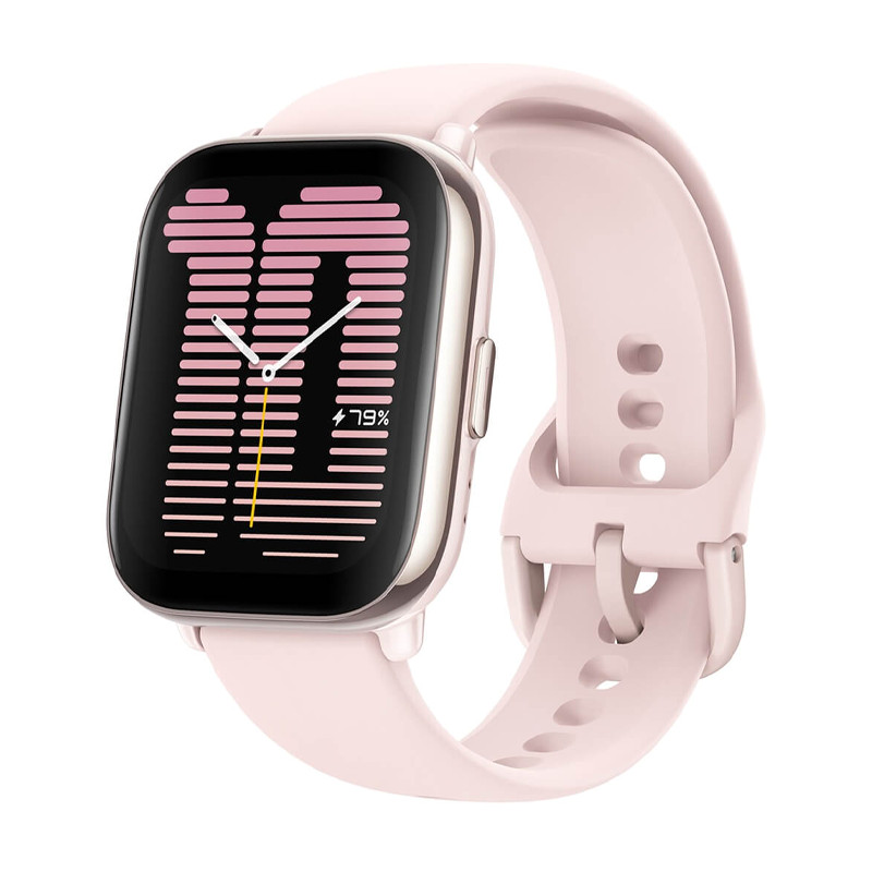картинка Xiaomi Amazfit Active, 42 мм, цвет корпуса розовый от маркетплейса TEMA.shop