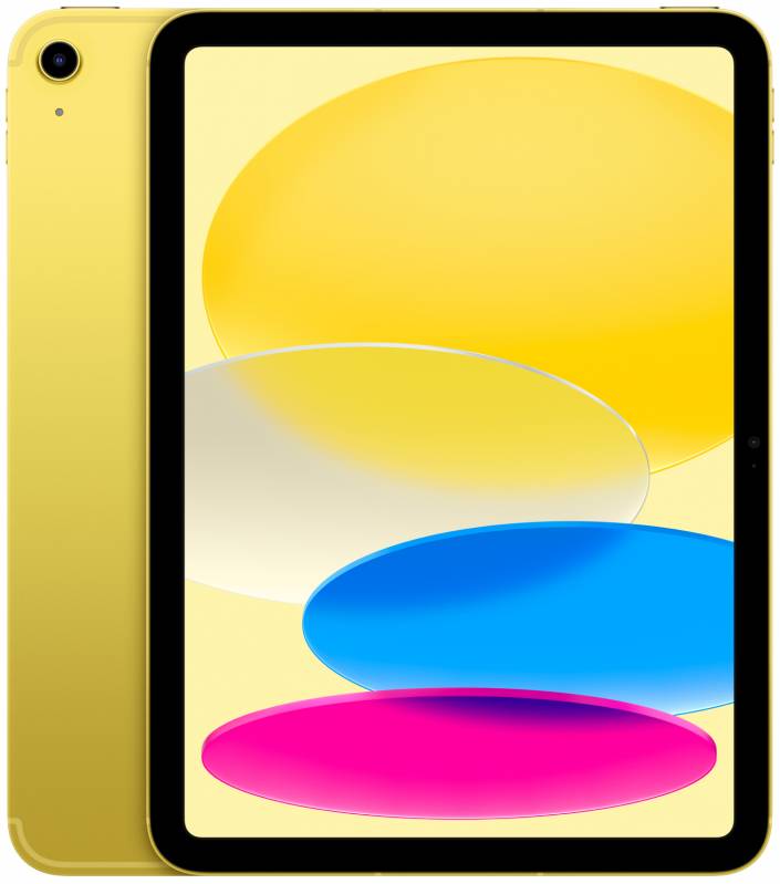 картинка Apple iPad 10,9" (2022) Wi-Fi + Cellular 256 ГБ, жёлтый от маркетплейса TEMA.shop