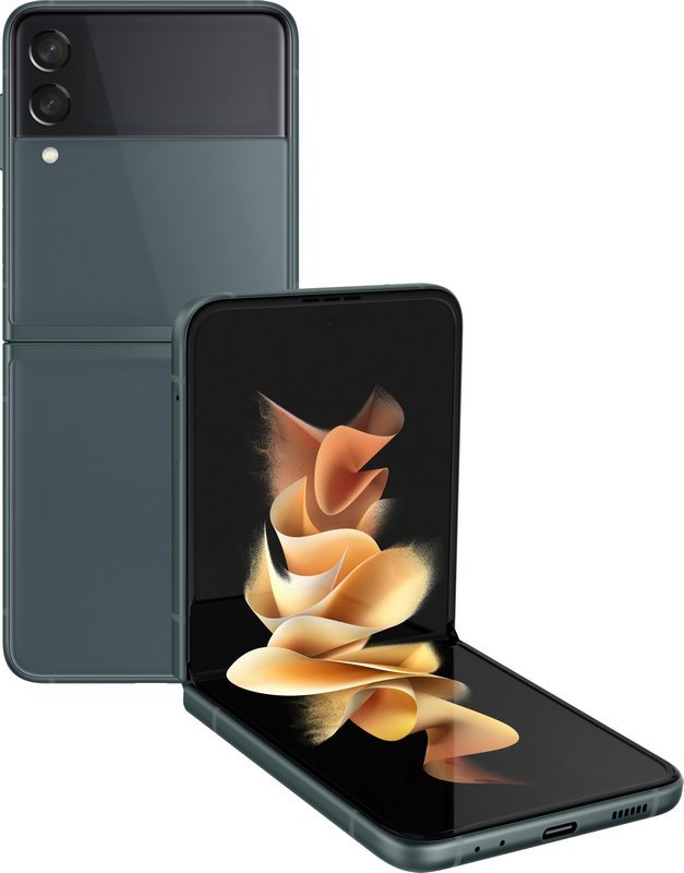 картинка Складной смартфон Samsung Galaxy Z Flip 3 256 ГБ, зеленый от маркетплейса TEMA.shop