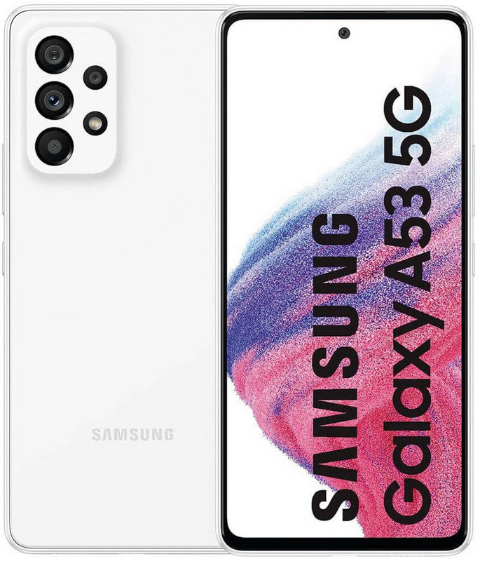 картинка Samsung Galaxy A53 5G 128 ГБ, белый от маркетплейса TEMA.shop