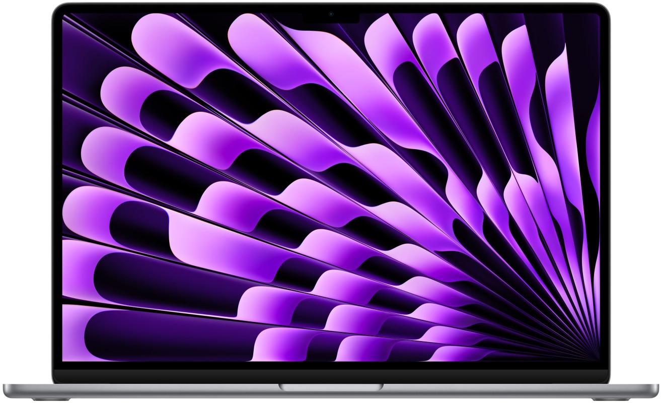 картинка Apple MacBook Air 15,3" (M2, 2023) 16 ГБ RAM, 256 ГБ SSD, серый космос от маркетплейса TEMA.shop