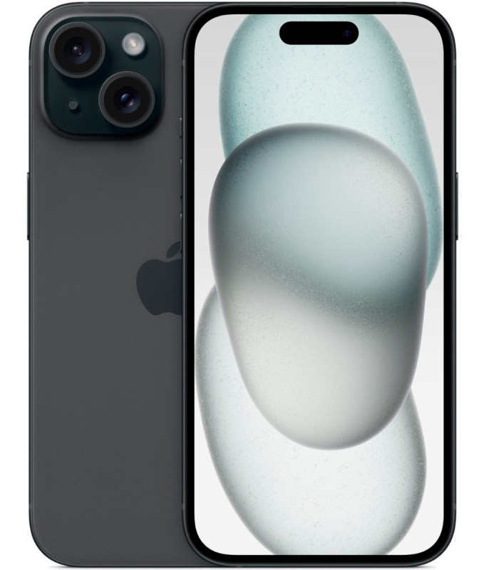 картинка Apple iPhone 15 еSIM 128 ГБ, черный от маркетплейса TEMA.shop