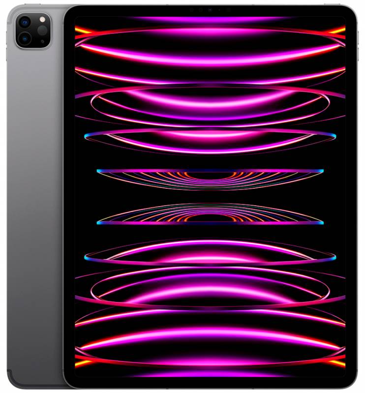 картинка Apple iPad Pro 12,9" (2022) Wi-Fi + Cellular 1 ТБ, серый космос от маркетплейса TEMA.shop