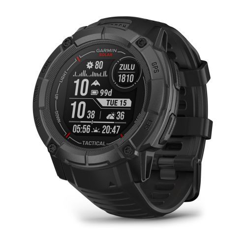 картинка Garmin Instinct 2X Solar Tactical Edition, 50 мм, цвет корпуса черный от маркетплейса TEMA.shop