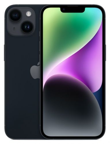 картинка Apple iPhone 14 SIM 256 ГБ, тёмная ночь от маркетплейса TEMA.shop