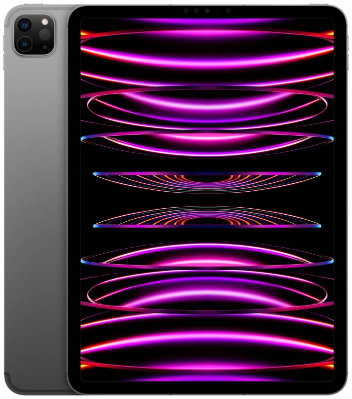 картинка Apple iPad Pro 11" (2022) Wi-Fi + Cellular 128 ГБ, серый космос от маркетплейса TEMA.shop