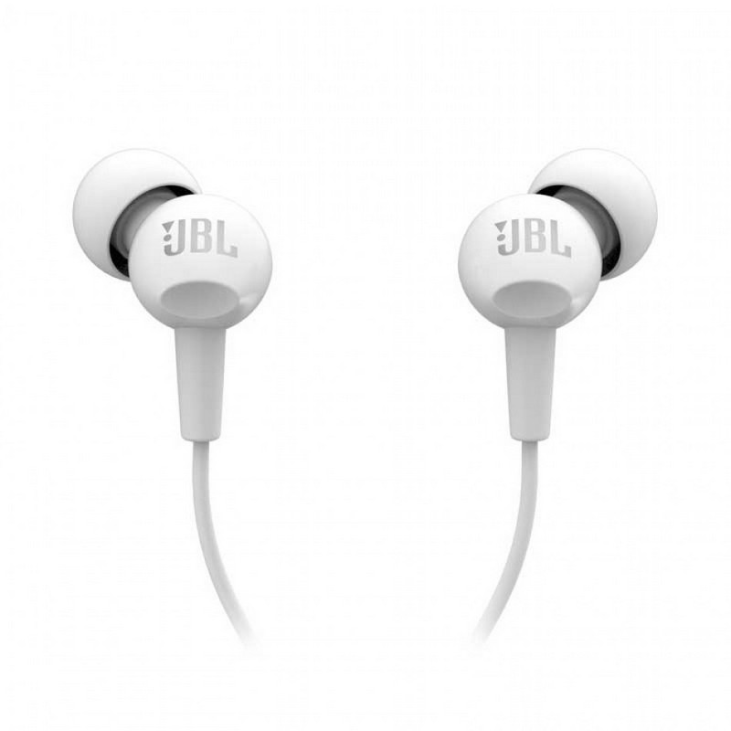 картинка JBL C100SI In-Ear Headphones, белый от маркетплейса TEMA.shop