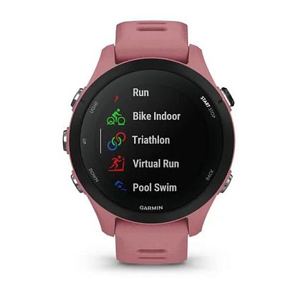 картинка Garmin Forerunner 255S, 41 мм, цвет корпуса светло-розовый с светло-розовым ремешком от маркетплейса TEMA.shop 4