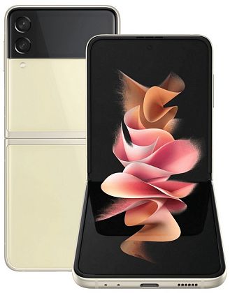 картинка Складной смартфон Samsung Galaxy Z Flip 3 256 ГБ, бежевый от маркетплейса TEMA.shop 2