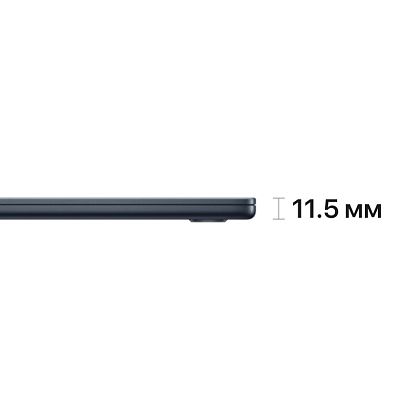 картинка Apple MacBook Air 15,3" (M2, 2023) 8 ГБ RAM, 512 ГБ SSD, полуночный черный от маркетплейса TEMA.shop 4