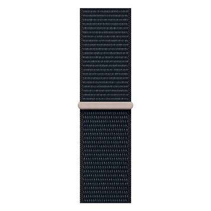 картинка Apple Watch Series 9, 41 мм, цвет корпуса темная ночь, нейлоновый ремешок цвета темная ночь от маркетплейса TEMA.shop 3