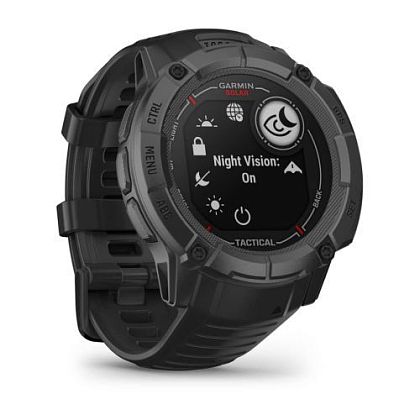 картинка Garmin Instinct 2X Solar Tactical Edition, 50 мм, цвет корпуса черный от маркетплейса TEMA.shop 2