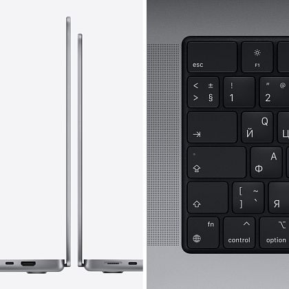картинка Apple MacBook Pro 16" (M1 Pro, 2021) 16 ГБ RAM, 512 ГБ SSD, серый космос от маркетплейса TEMA.shop 7