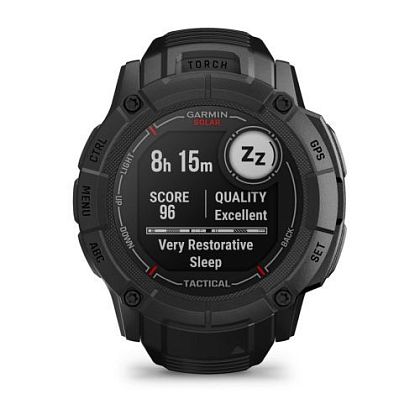 картинка Garmin Instinct 2X Solar Tactical Edition, 50 мм, цвет корпуса черный от маркетплейса TEMA.shop 4
