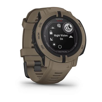 картинка Garmin Instinct 2 Solar Tactical Edition, 45 мм, цвет корпуса коричневый от маркетплейса TEMA.shop 3