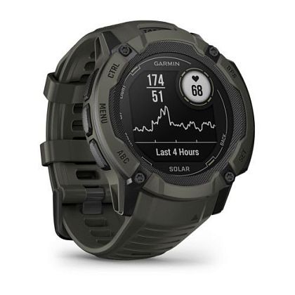картинка Garmin Instinct 2X Solar, 50 мм, цвет корпуса темно-зеленый от маркетплейса TEMA.shop 3