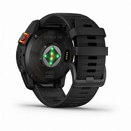 картинка Garmin Fenix 7X Pro Solar, 51 мм, цвет корпуса серый, ремешок черного цвета от маркетплейса TEMA.shop 6