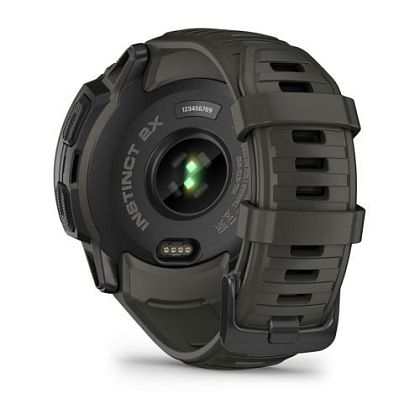 картинка Garmin Instinct 2X Solar, 50 мм, цвет корпуса темно-зеленый от маркетплейса TEMA.shop 5