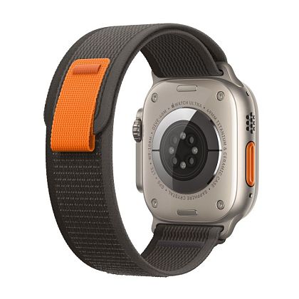 картинка Apple Watch Ultra GPS + Cellular, 49 мм, корпус из титана, ремешок серо-черного цвета, размер M/L от маркетплейса TEMA.shop 3