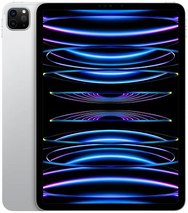 картинка Apple iPad Pro 11" (2022) Wi-Fi 128 ГБ, серебристый от маркетплейса TEMA.shop 1