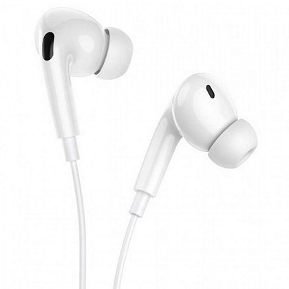 картинка Hoco M101 Pro Crystal Sound Type-C wire-controlled digital Earphones, 1.2m, белый от маркетплейса TEMA.shop 4