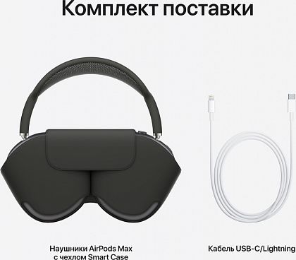 картинка Наушники Apple AirPods Max, серый космос от маркетплейса TEMA.shop 7