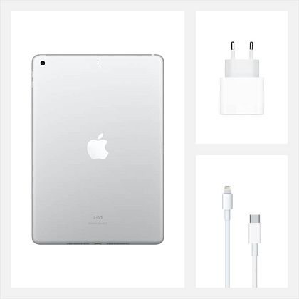 картинка Apple iPad 10,2" (2019) Wi-Fi 32 ГБ, серебристый от маркетплейса TEMA.shop 9