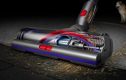 картинка Ручной беспроводной вертикальный пылесос Dyson V15 Detect Absolute, желтый/никель от маркетплейса TEMA.shop 2
