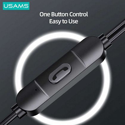 картинка Usams EP-46 Mini Type-C In-ear Earphone, стерео-наушники с разъемом Type-C (US-SJ576), черный от маркетплейса TEMA.shop 4