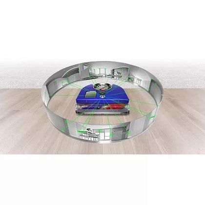 картинка Робот-пылесос Dyson 360 Vis Nav, синий от маркетплейса TEMA.shop 4