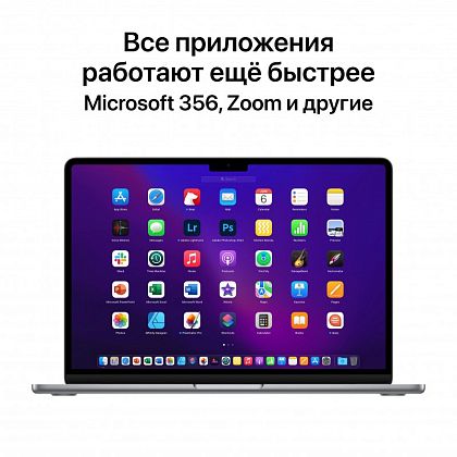 картинка Apple MacBook Air 13,6" (M2, 2022) 24 ГБ, 2 ТБ SSD, серый космос от маркетплейса TEMA.shop 10