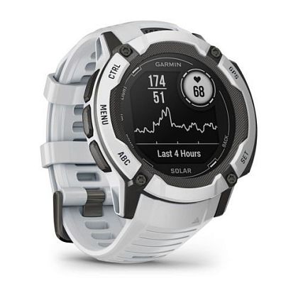 картинка Garmin Instinct 2X Solar, 50 мм, цвет корпуса белый от маркетплейса TEMA.shop 4