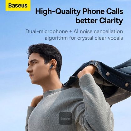 картинка Baseus BOWEI M2S HYBRID ANC, черный от маркетплейса TEMA.shop 5