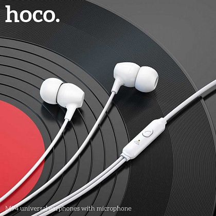 картинка Hoco M94 Earphones, белый от маркетплейса TEMA.shop 4