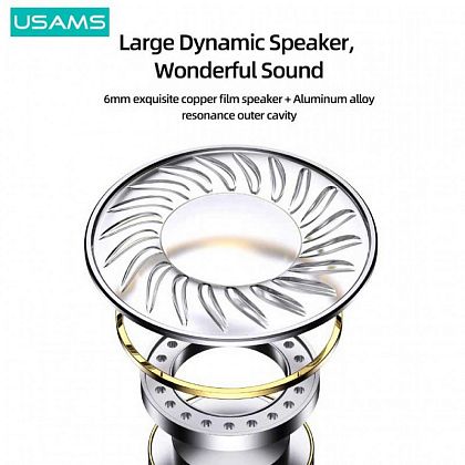 картинка Usams EP-46 Mini Type-C In-ear Earphone, стерео-наушники с разъемом Type-C (US-SJ576), черный от маркетплейса TEMA.shop 3