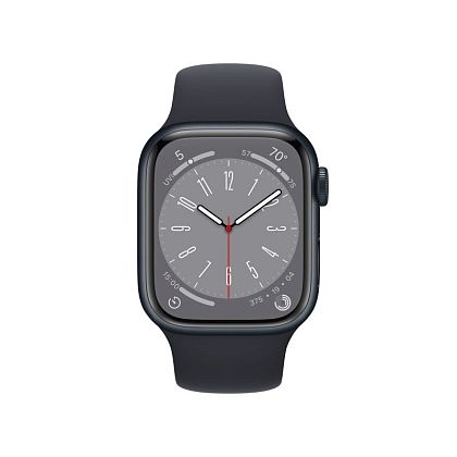картинка Apple Watch SE 2022, 40 мм, цвет корпуса темная ночь, ремешок цвета темная ночь, размер M/L от маркетплейса TEMA.shop 2