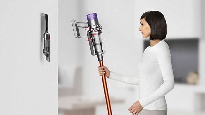 картинка Ручной беспроводной вертикальный Dyson V10 Cyclone Absolute, коричневый/серый от маркетплейса TEMA.shop 12