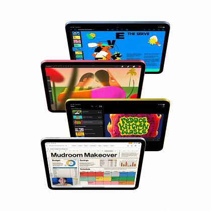 картинка Apple iPad 10,9" (2022) Wi-Fi 64 ГБ, жёлтый от маркетплейса TEMA.shop 3