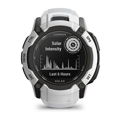 картинка Garmin Instinct 2X Solar, 50 мм, цвет корпуса белый от маркетплейса TEMA.shop 3