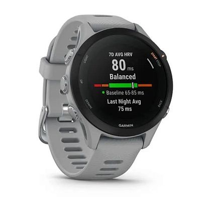 картинка Garmin Forerunner 255S, 41 мм, цвет корпуса светло-серый с светло-серым ремешком от маркетплейса TEMA.shop 2